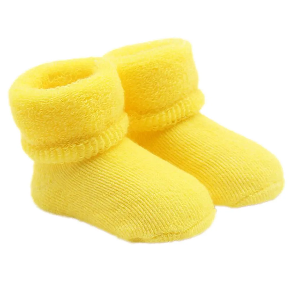 Newborn Baby Boy Girl Infant Toddler Learning Walk Comfortable Winter Socks