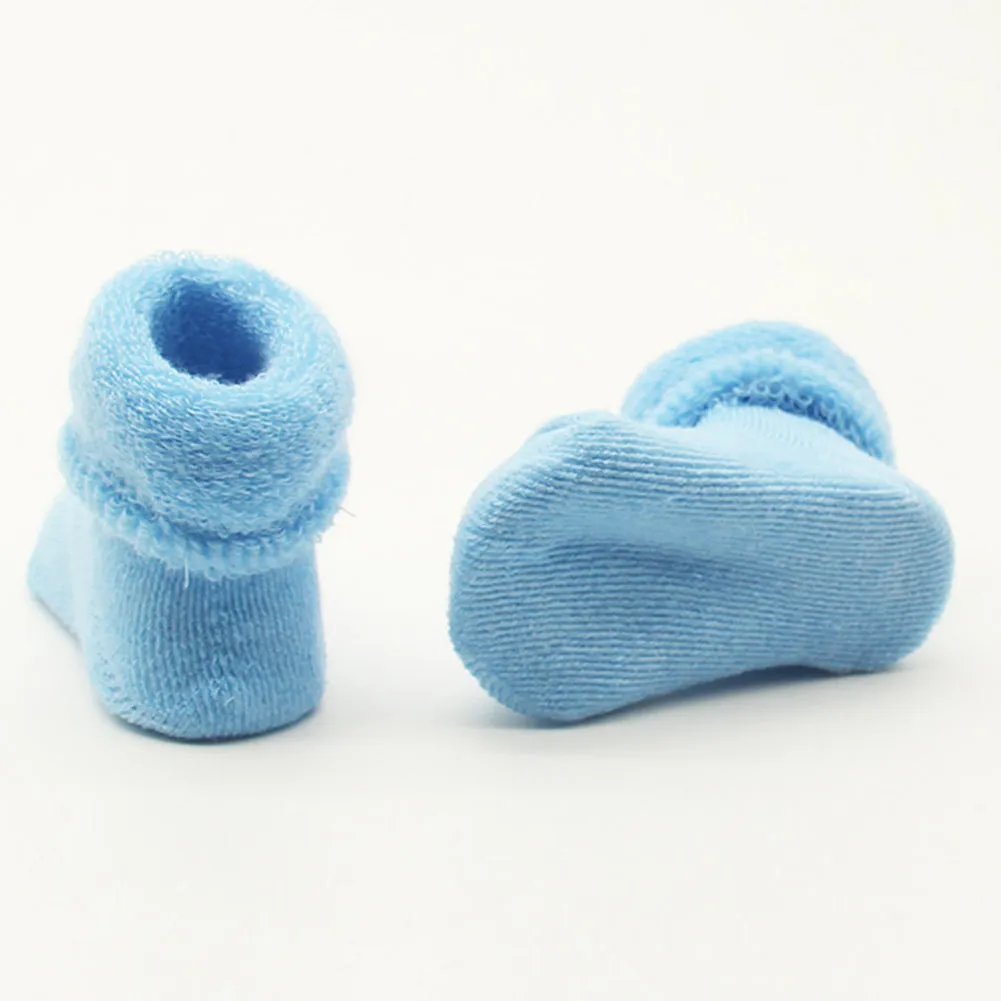 Newborn Baby Boy Girl Infant Toddler Learning Walk Comfortable Winter Socks