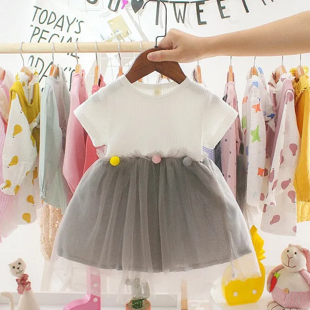 Newborn Baby Girl Dress for Girl 1 Year Birthday Dress New Fashion Cute Princess Baby Dress Infant Clothing Toddler Dresses
