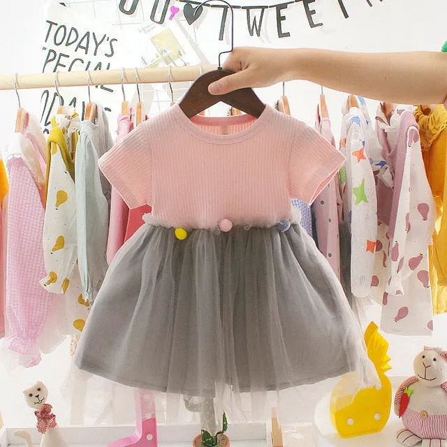 Newborn Baby Girl Dress for Girl 1 Year Birthday Dress New Fashion Cute Princess Baby Dress Infant Clothing Toddler Dresses
