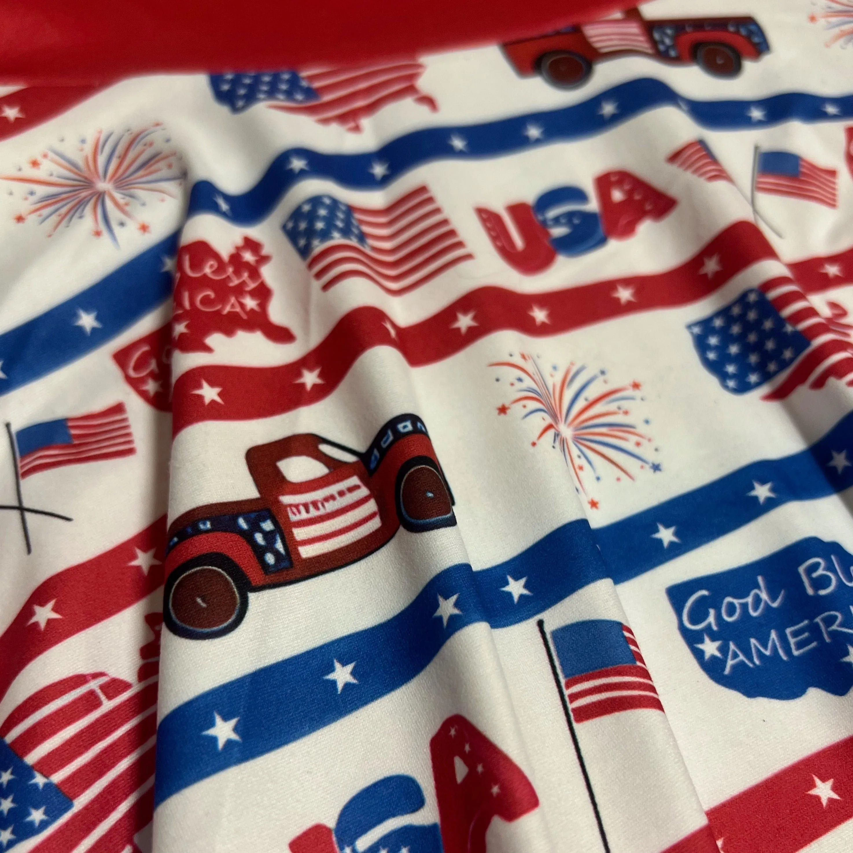 Patriotic USA Dress (0-18M)