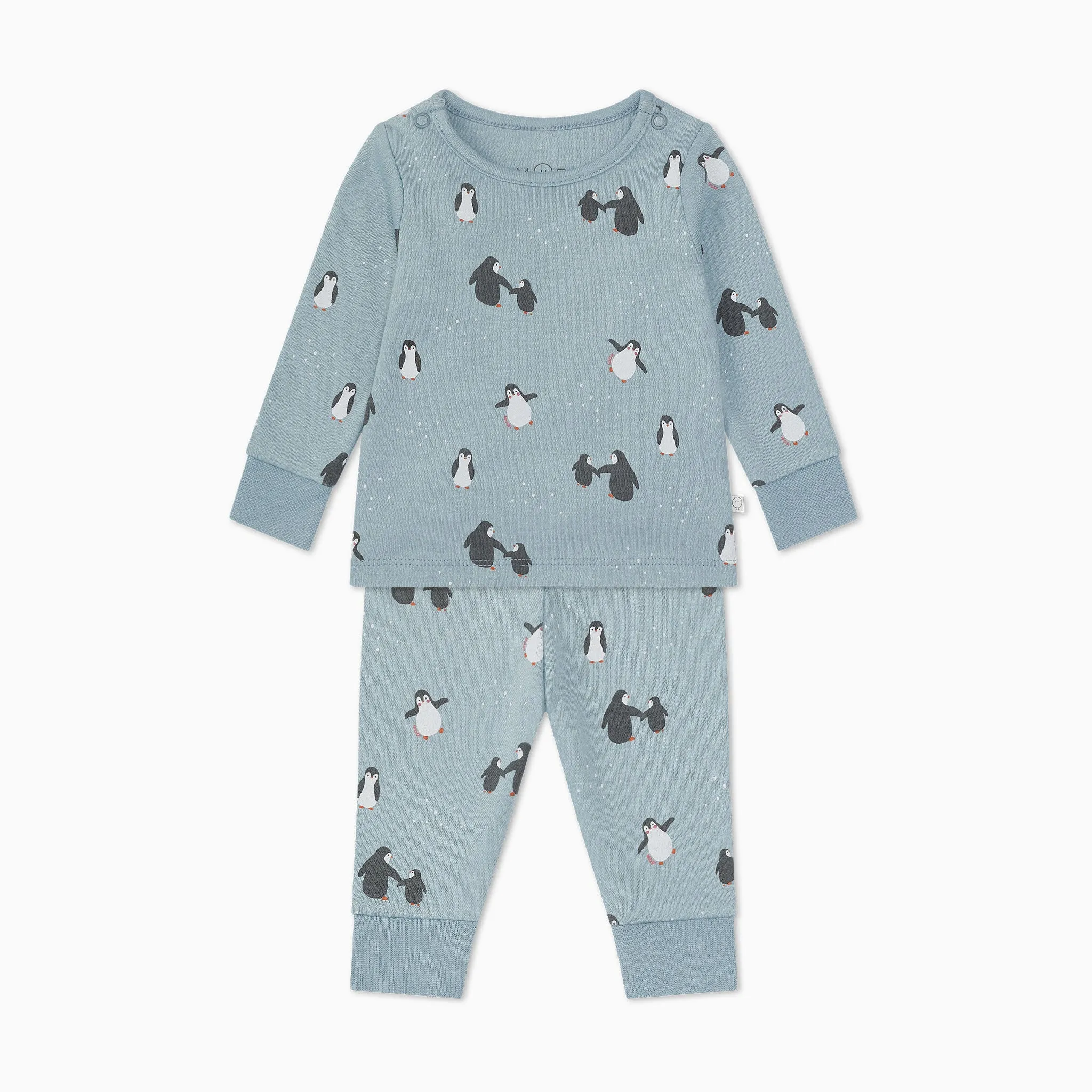 Penguin Print Pajama Set