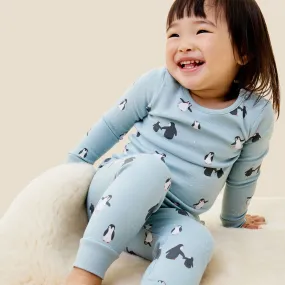 Penguin Print Pajama Set