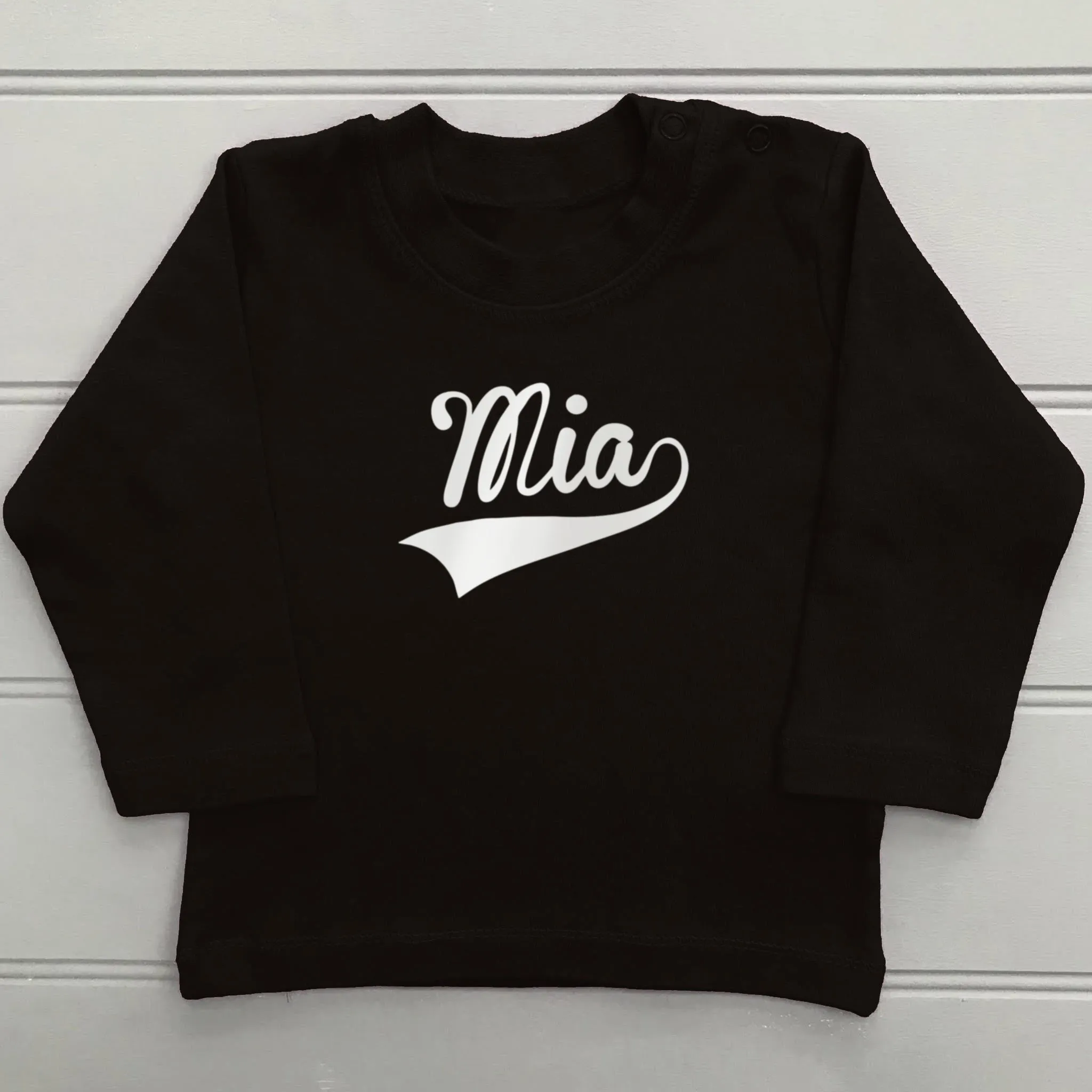 Personalised Baby T-Shirt Long Sleeve