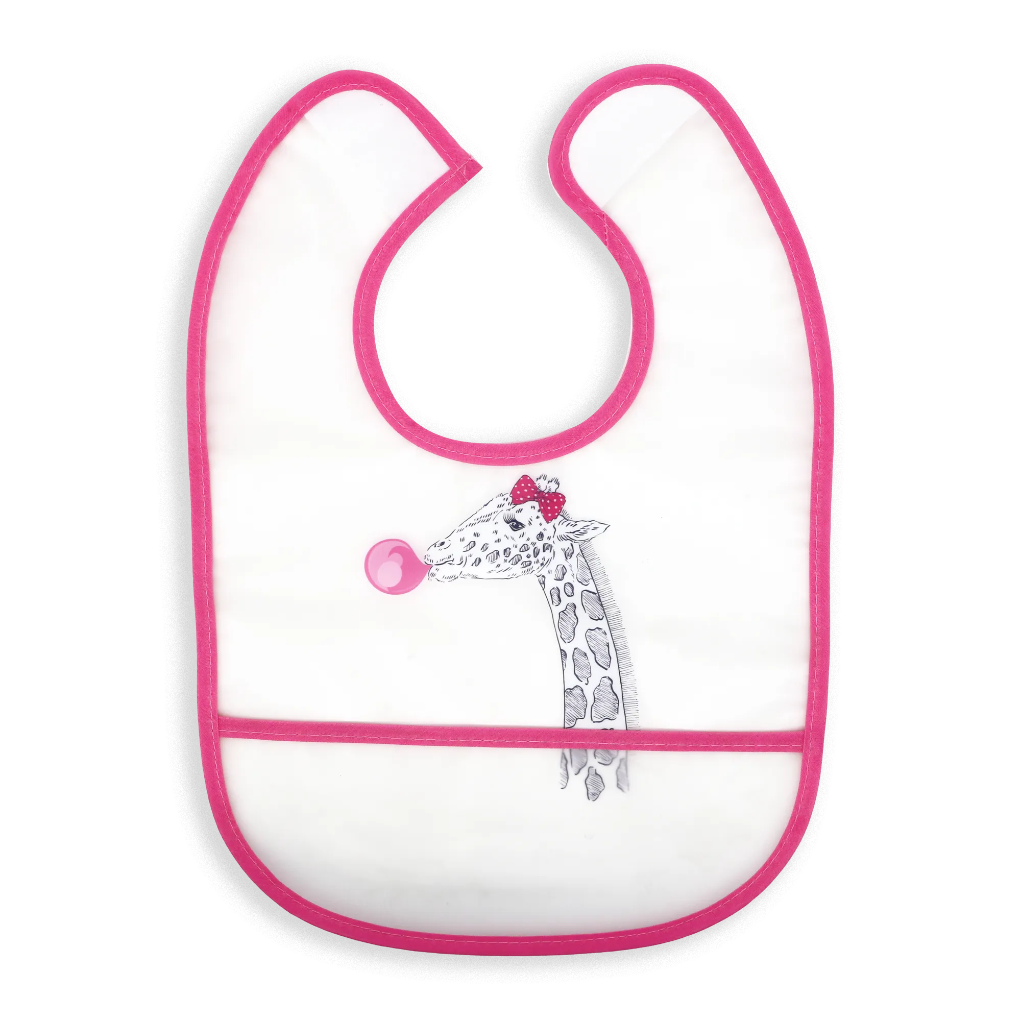 PEVA Bib Set - Giraffe