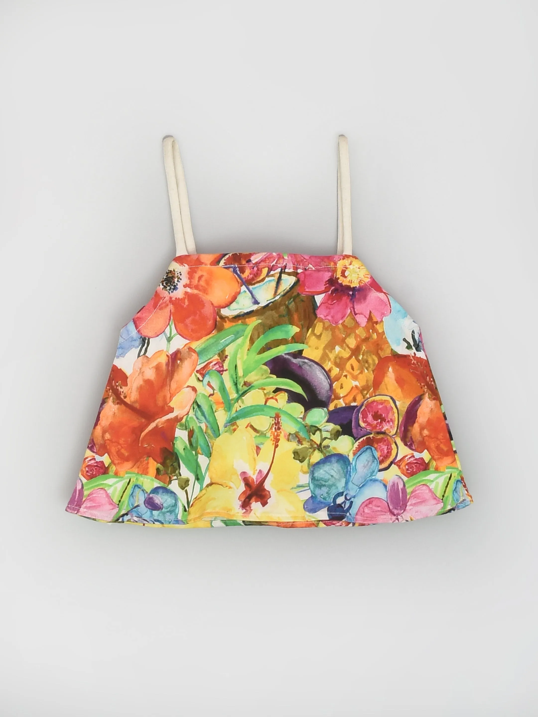 Pineapple Floral Top