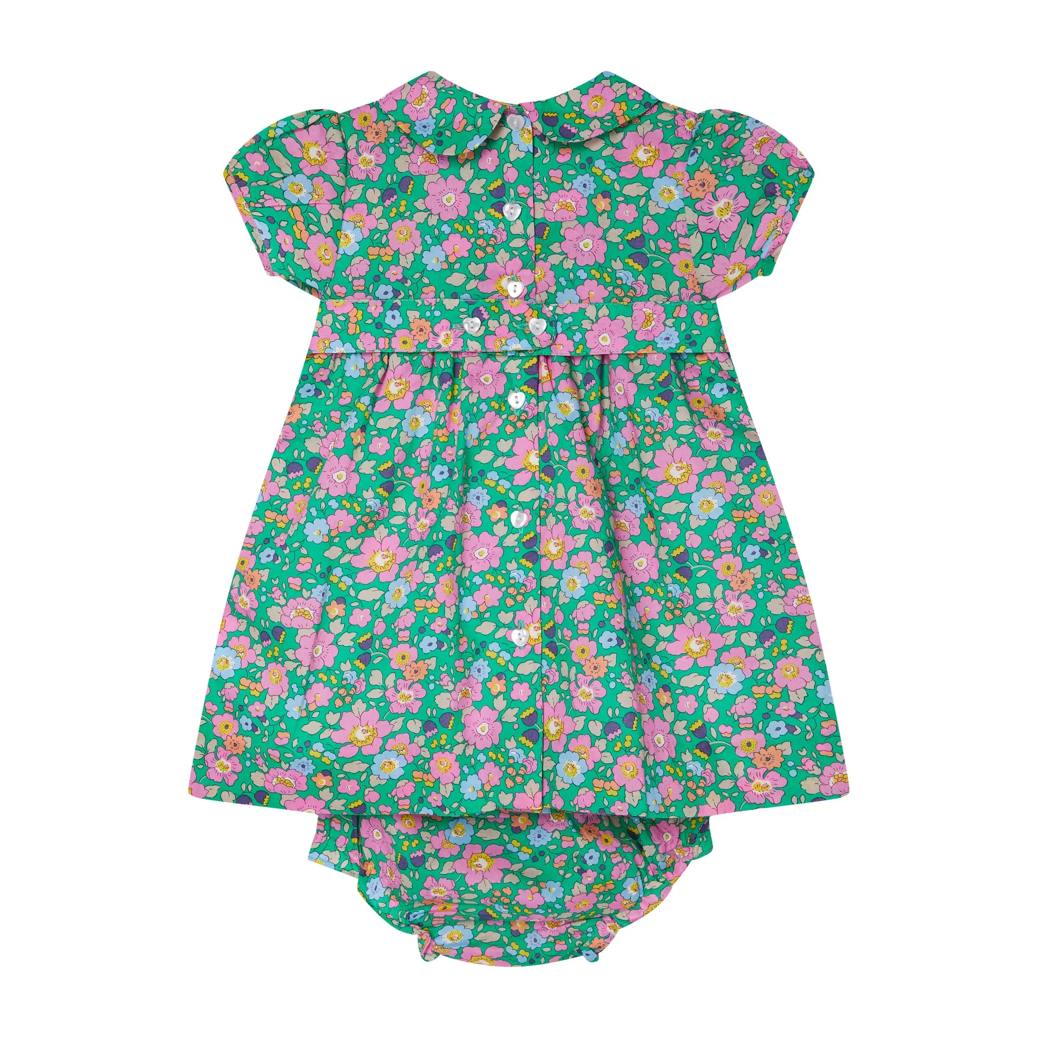 Ryder Pink Green Floral Dress - Question Everything FW24