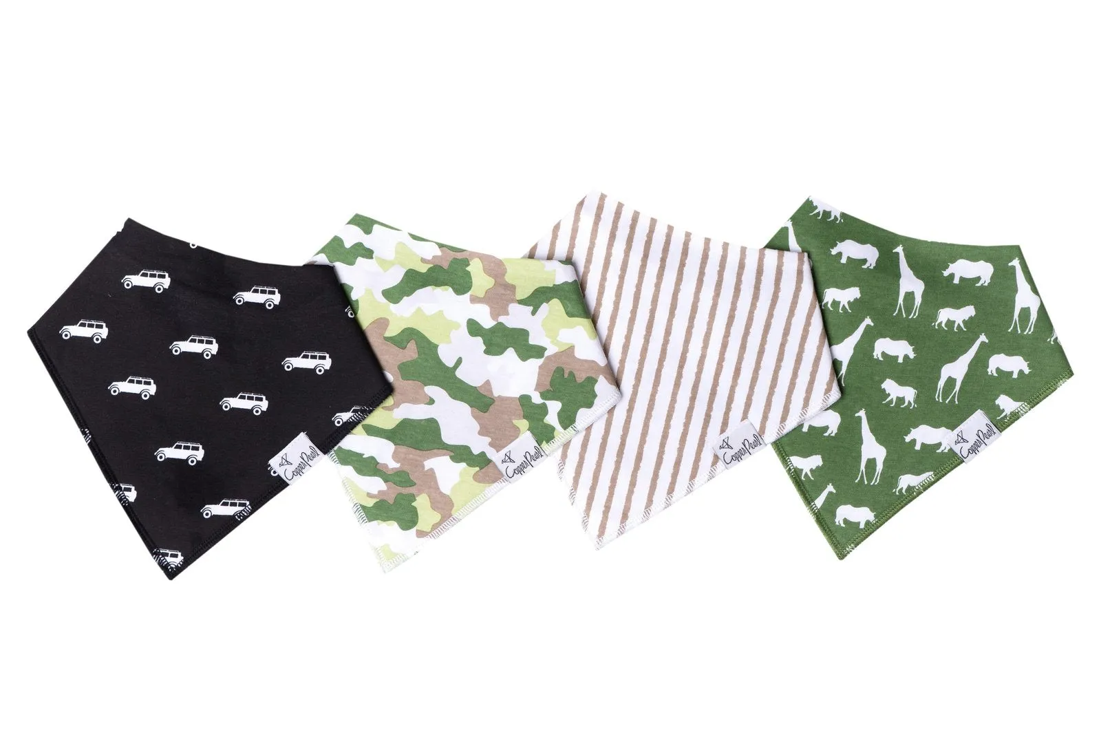 Safari Bandana Bib Set