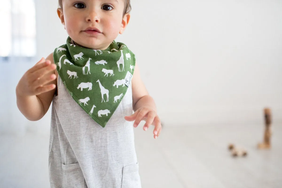 Safari Bandana Bib Set