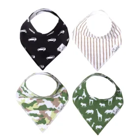 Safari Bandana Bib Set