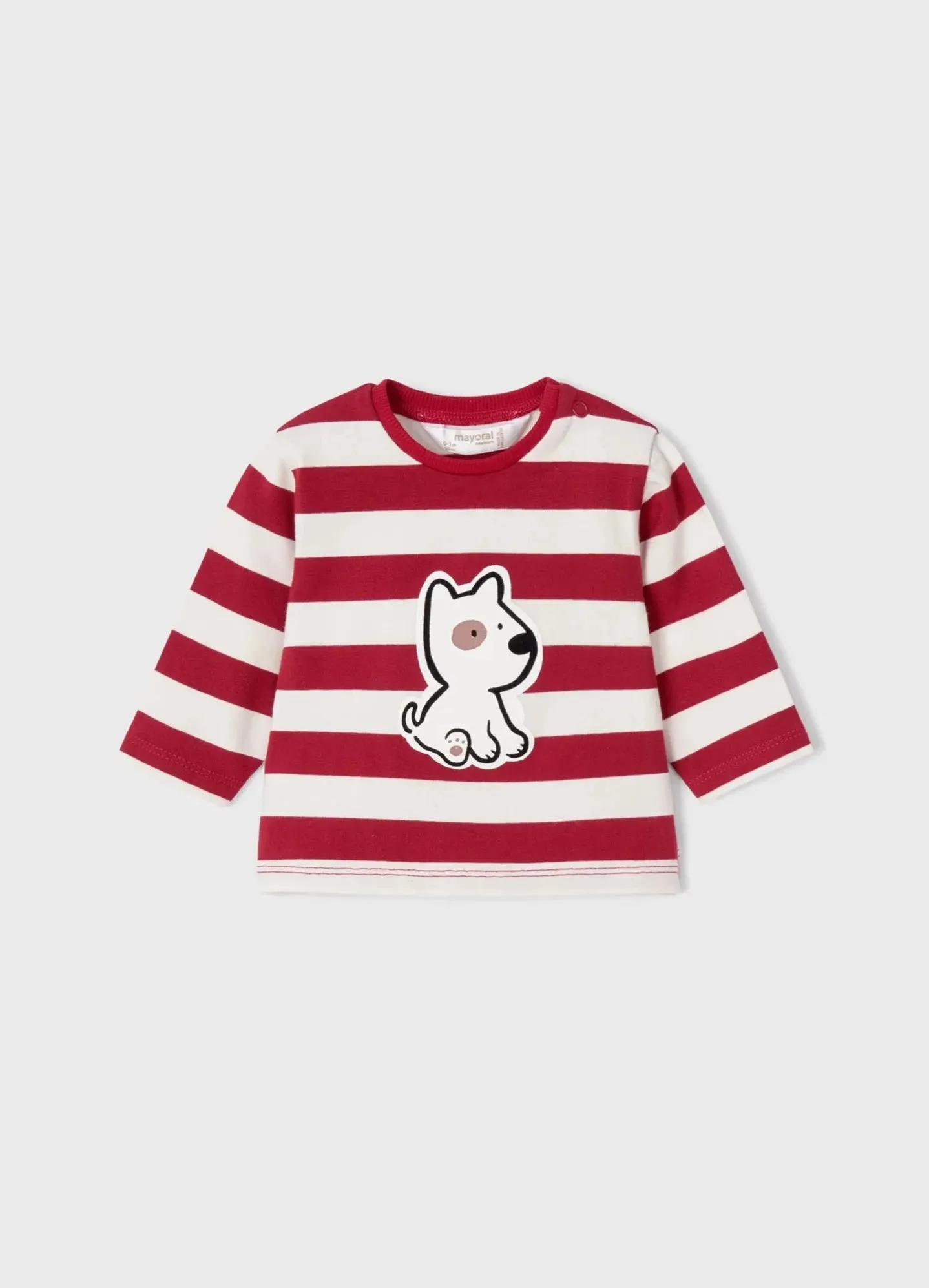 Set of 2- Pieces Baby Cotton Long T-Shirts | Mayoral