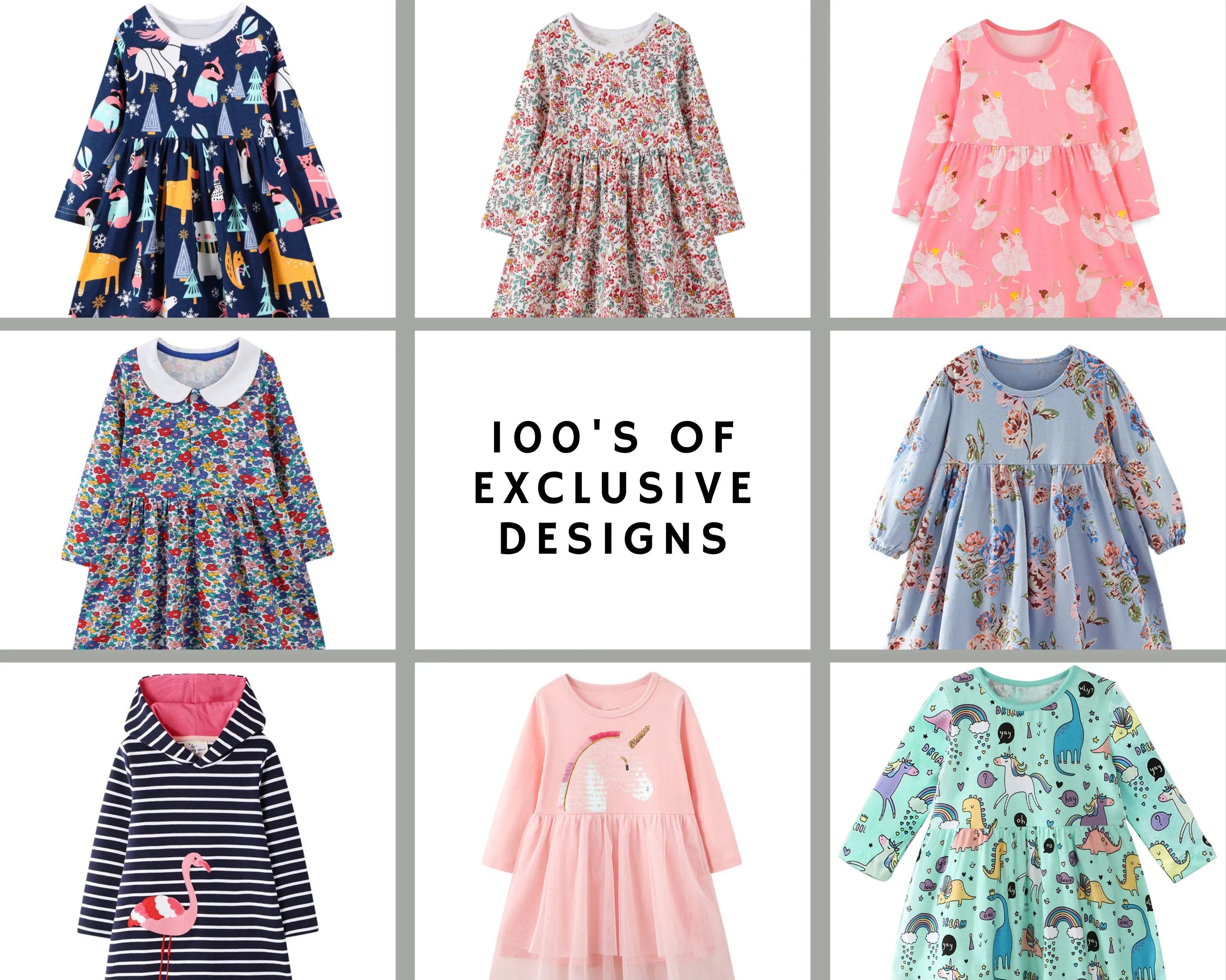 Short Sleeve Beautiful Rainbow Pattern Girls Dress in Pink | Toddler Kid Baby Girl Dress Gift Princess Girl Dresses Cloths 2-8 Years