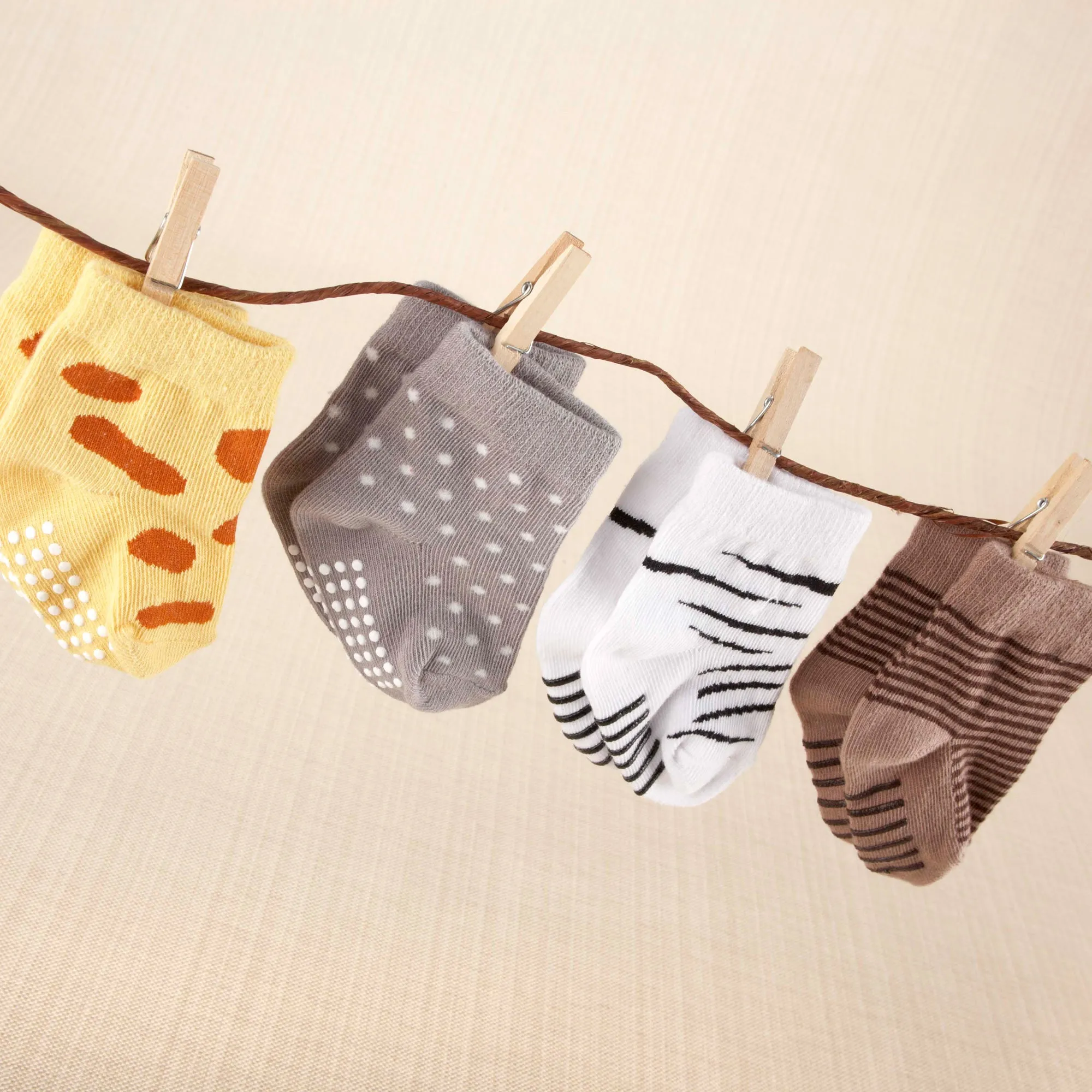 Sock Safari 4-Pair Animal Themed Sock Set