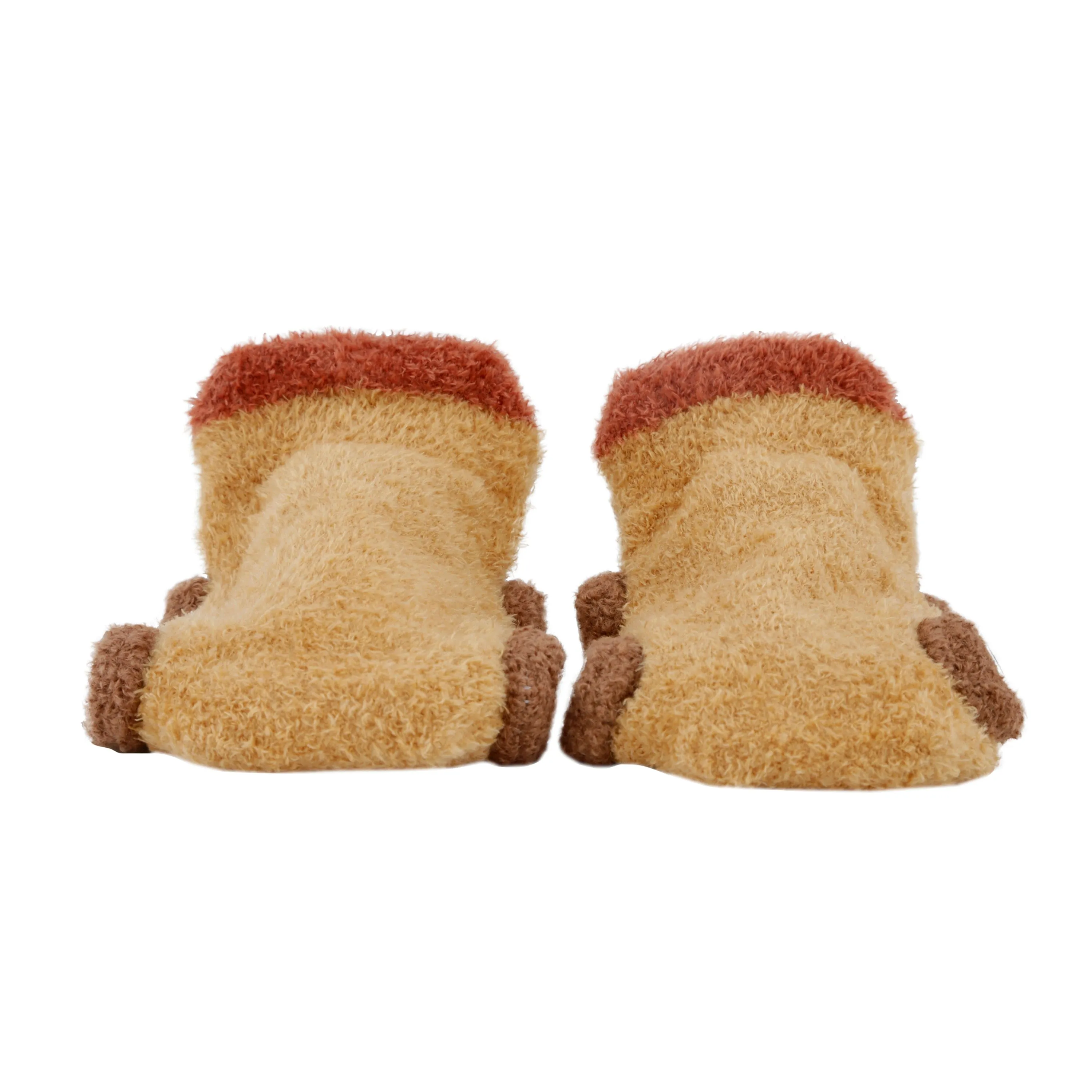 Socks On Wheels Grey And Beige 2 Pk