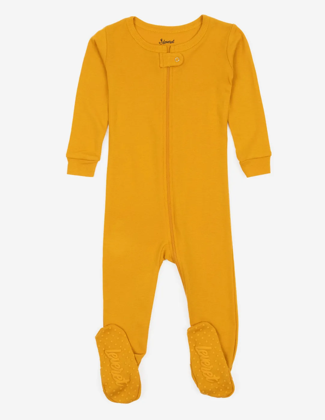 Solid Color Boho Footed Pajamas