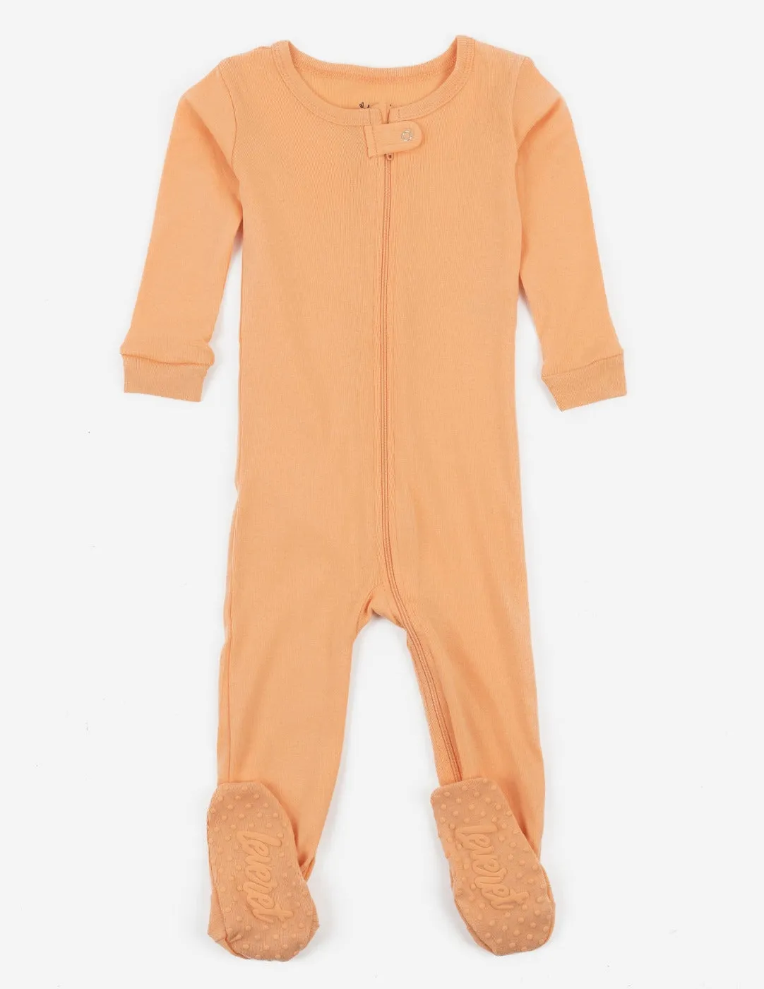 Solid Color Boho Footed Pajamas