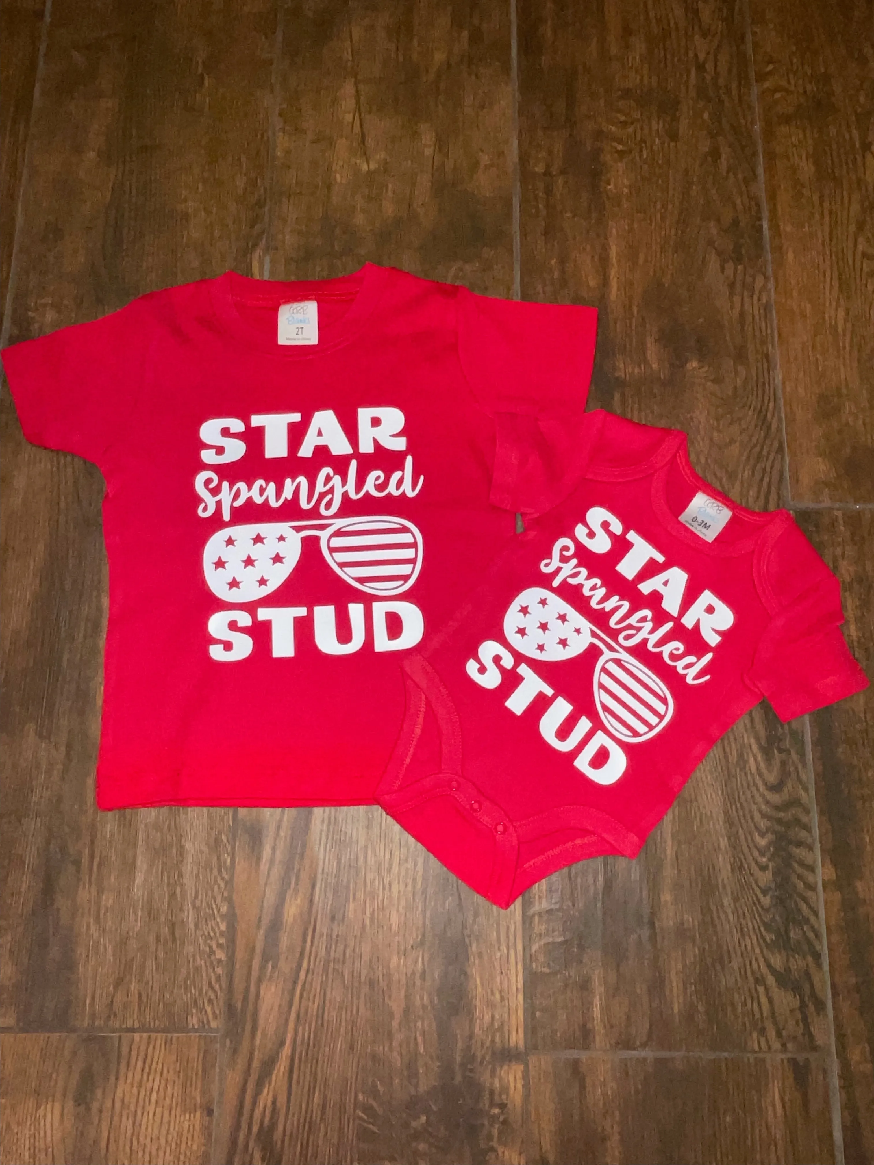 Star Spangled Stud Top