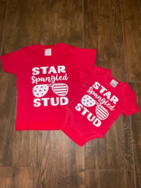 Star Spangled Stud Top
