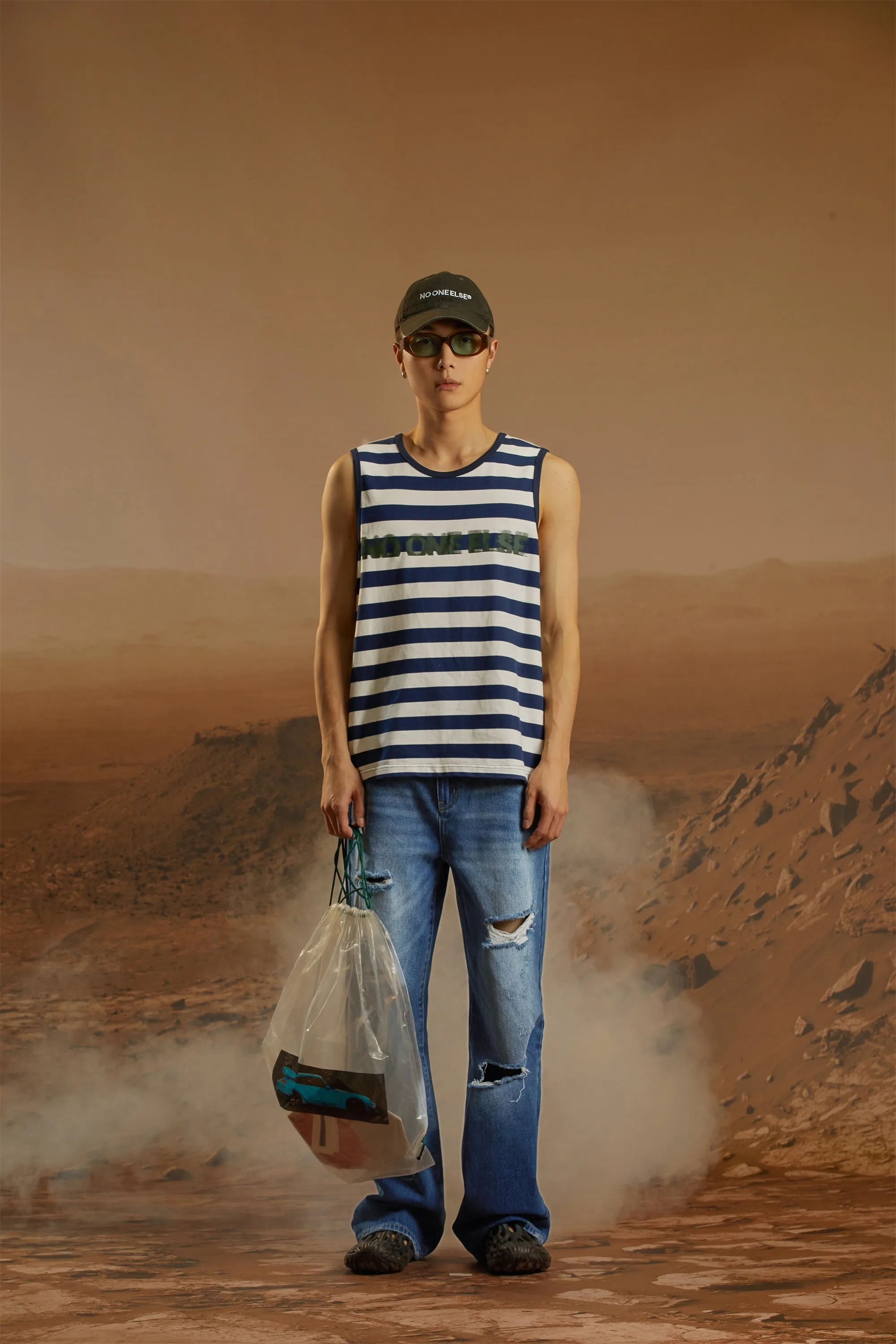 Striped Boxy T-Shirt