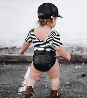 Striped layering Toddler Tee's