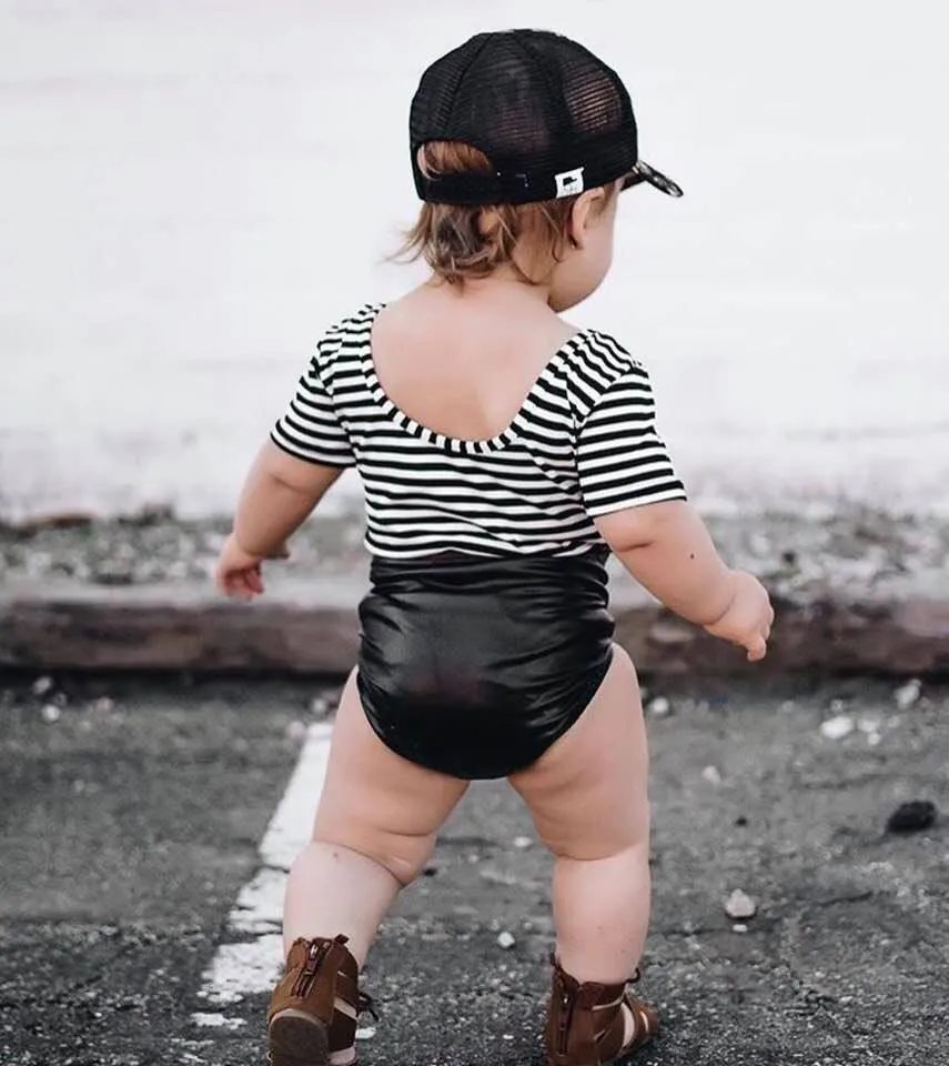 Striped layering Toddler Tee's