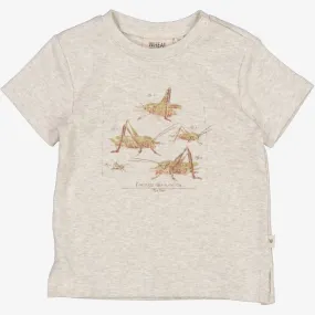 T-Shirt Grasshoppers | Baby - fossil melange