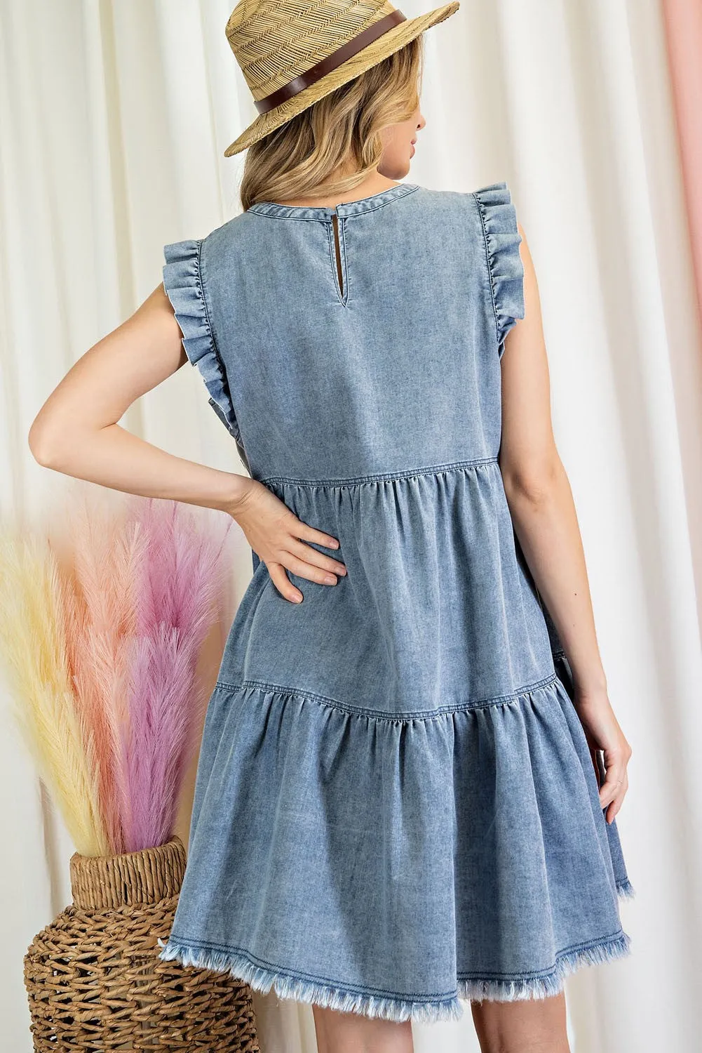 Warmer Days Denim Dress
