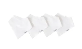 White Bandana Bibs