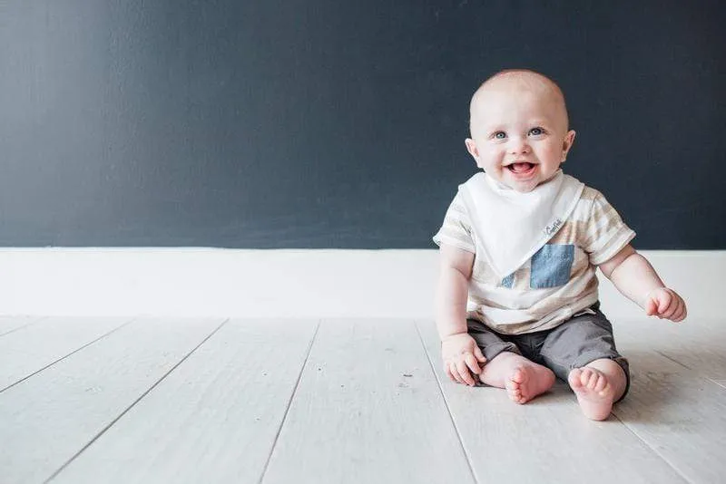 White Bandana Bibs