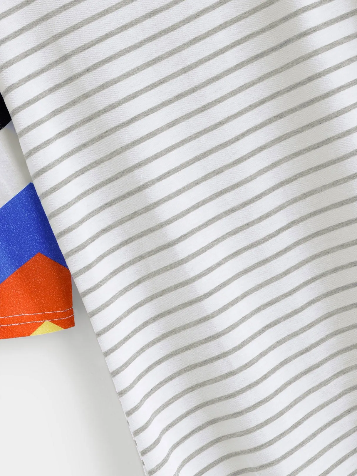 Wholesale Round Neck Half Sleeve Stripe T-Shirts
