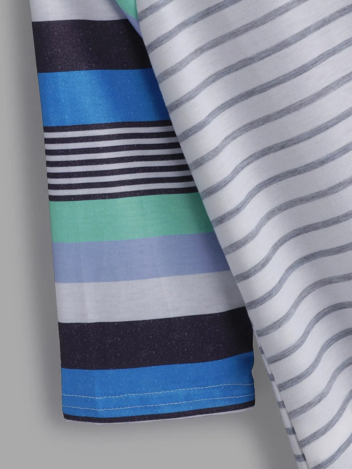 Wholesale Round Neck Half Sleeve Stripe T-Shirts